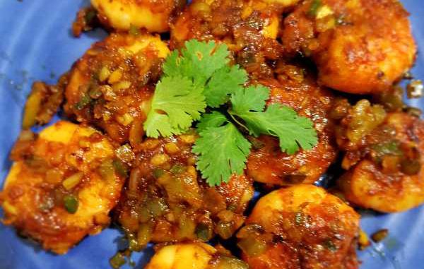 Prawn Manchurian Recipe | Shrimp Manchurian Recipe • Chakris Kitchen
