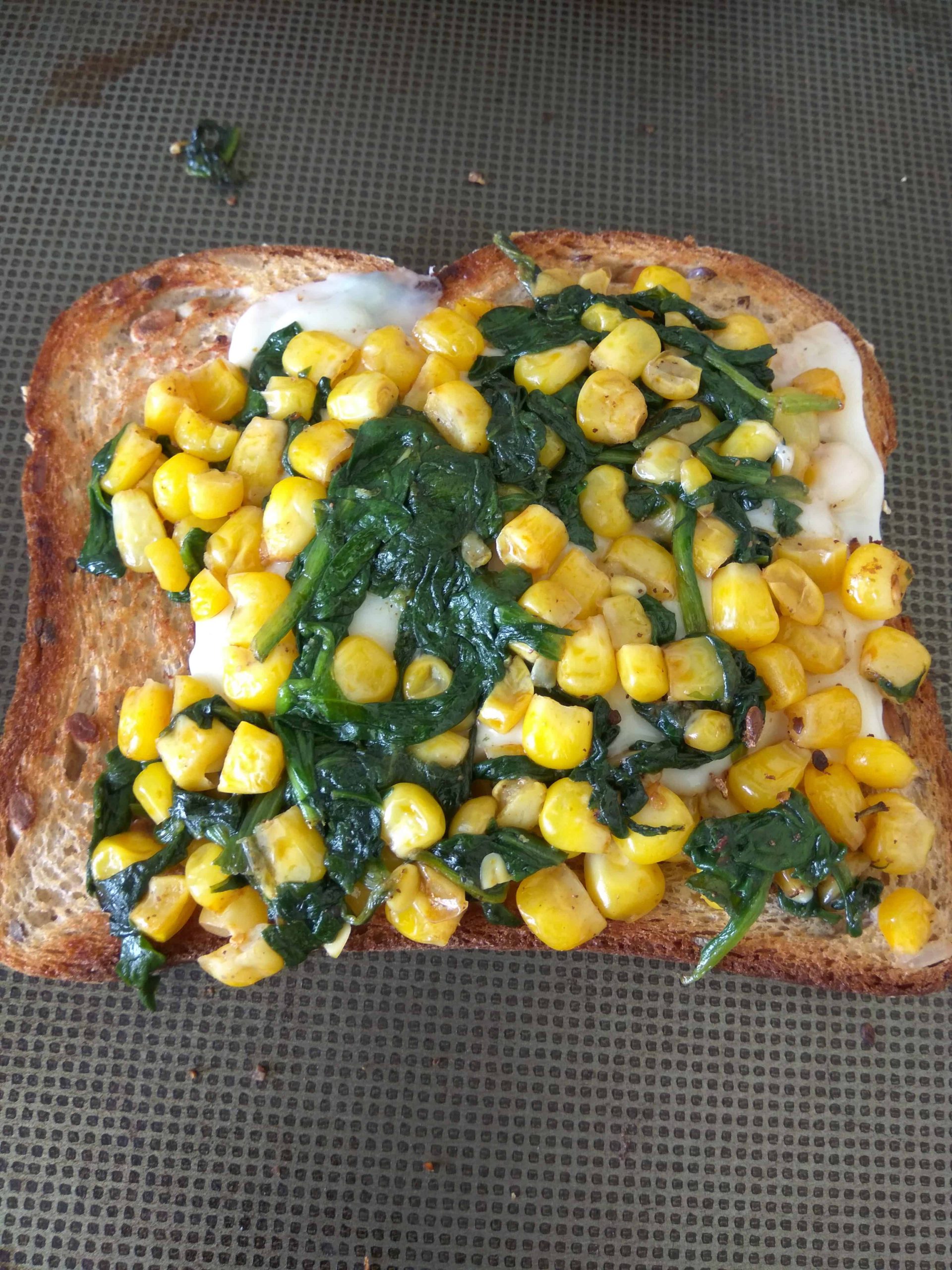 Easy Spinach Corn Sandwich Chakris Kitchen